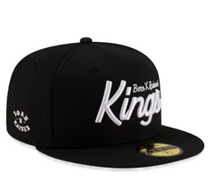 Born X Raised LA Kings New Era Fitted Hat Black