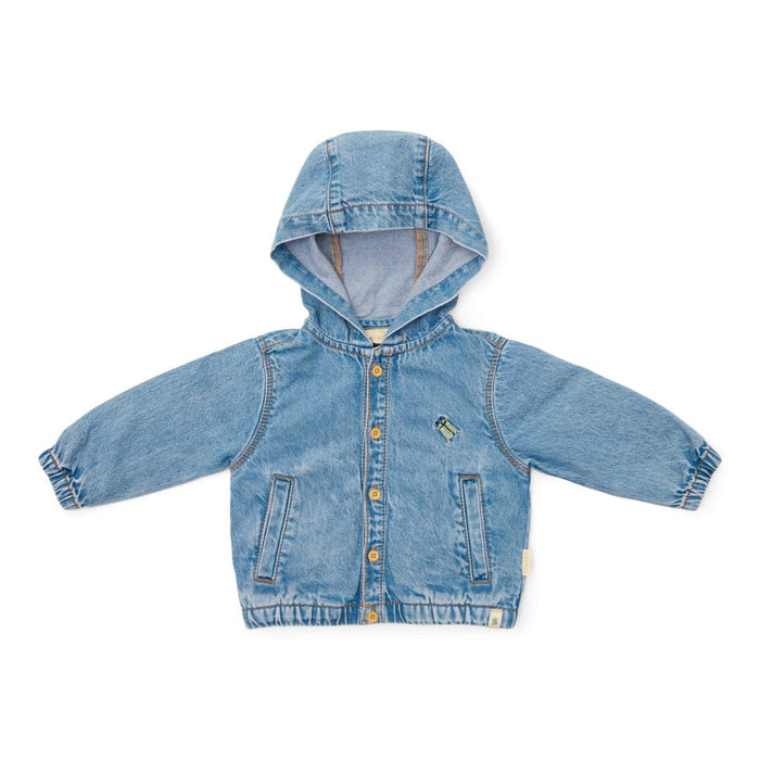 Produktansicht 2: Denimjacke mit Kapuze