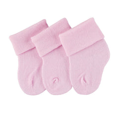 Erstlingssöckchen 3er-Pack rosa | Sterntaler