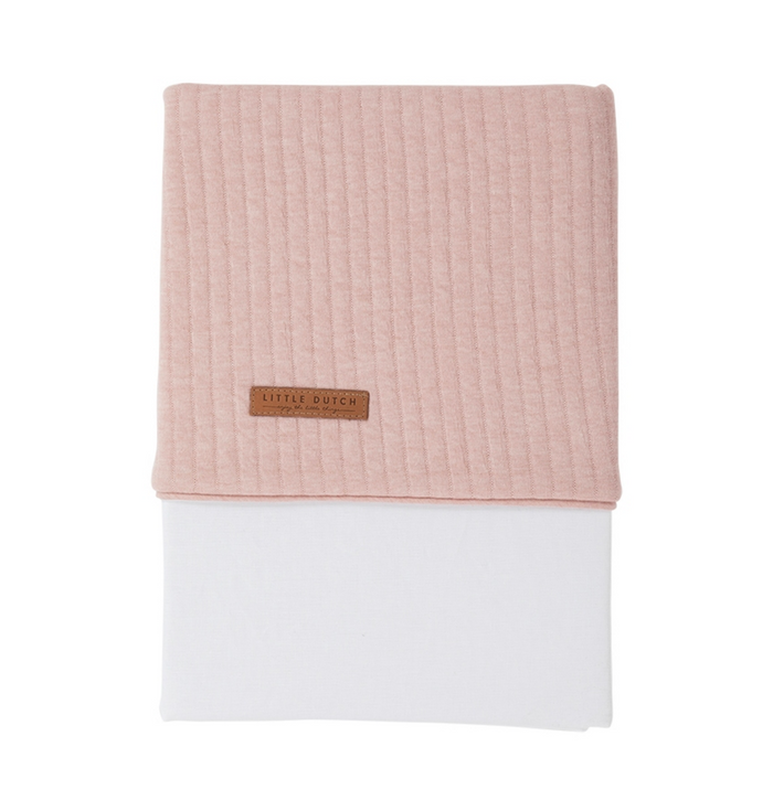 Kinderbett-Laken Pure pink | Little Dutch