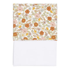 Kinderbettlaken Vintage Little Flowers 110 x 140 cm | Little Dutch