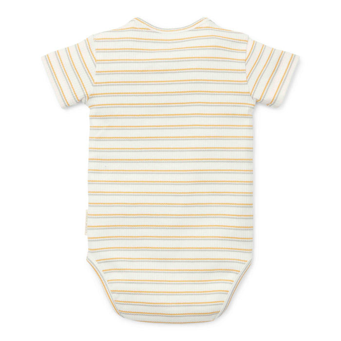 Produktansicht 3: Kurzarm Body gestreift für Babys