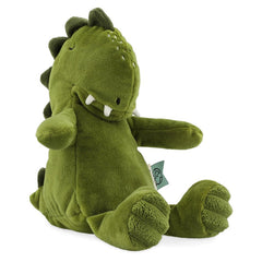 Trixie Kuscheltier Herr Dino Baby – weitere Ansicht des weichen Stofftiers aus Bio-Baumwolle und recyceltem Polyester