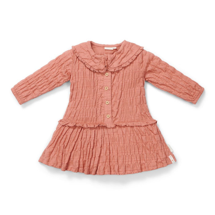 Produktansicht 2: Langarm-Kleid Rose Pink
