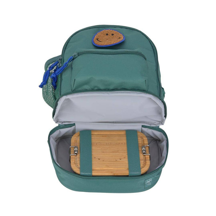 Lässig Little Gang Kindergartenrucksack Dunkelgrün mit 6,5 Liter Volumen