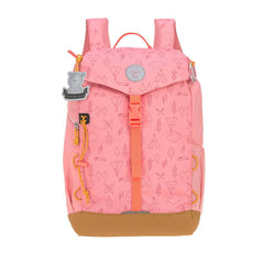 Lässig Outdoor Adventure Kinder-Rucksack Rose mit 14 Liter Volumen