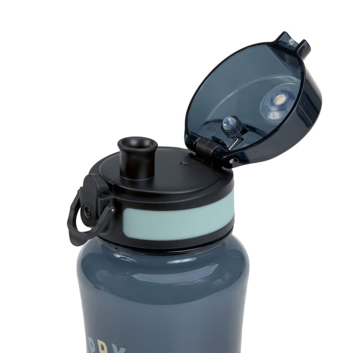 LÄSSIG Kinder-Trinkflasche Tiny Outdoor Wolken 420 ml – leichte Flasche für kleine Entdecker mit praktischem Outdoor-Design
