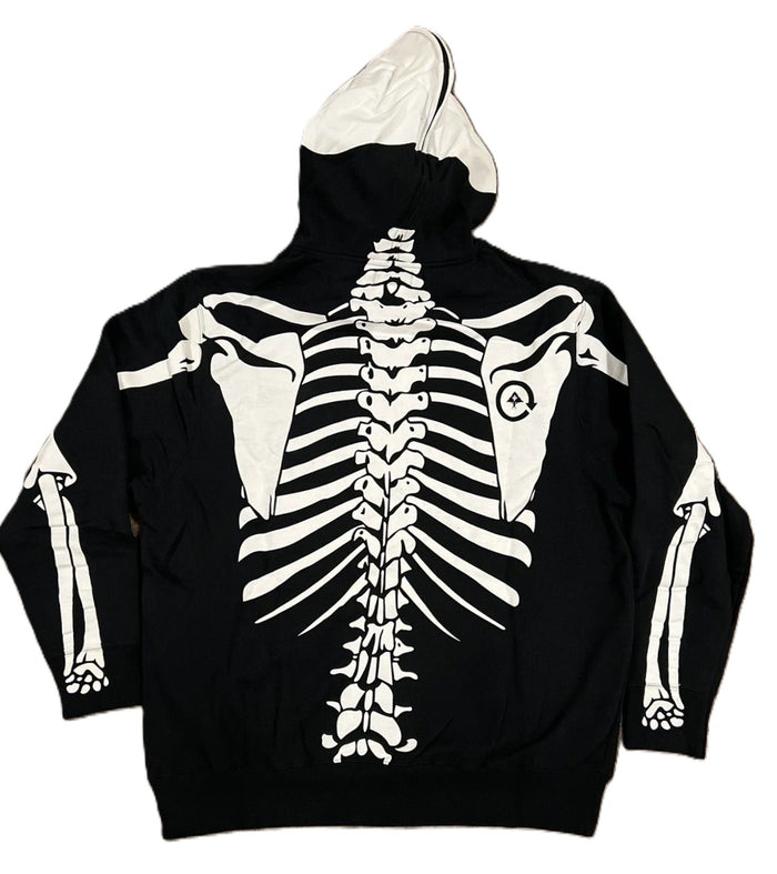 LRG Dead Serious Zip Up Hoodie '06 Black (WORN)