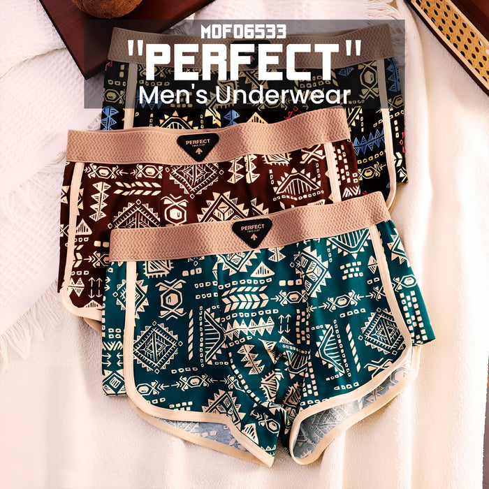 MF06533 "Perfect" အမျိုးသား အတွင်းခံဘောင်းဘီလေး (3pcs)