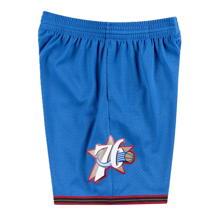 Mitchell & Ness '99-'00 Philadelphia 76ers Alternate Swingman Shorts Royal