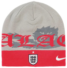 Palace x Nike England Beanie (Pewter Grey)