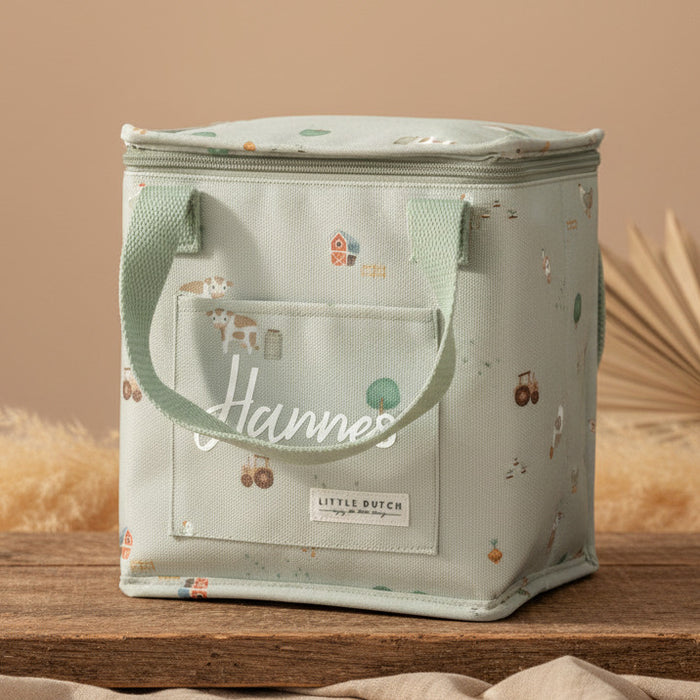 Personalisierte Kühltasche Little Farm mit Name – Kindergarten