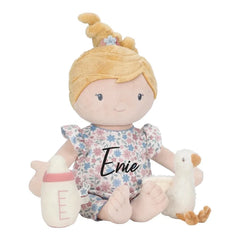 Personalisierte Kuschelpuppe Baby Julia mit Name – Geschenk zur Geburt | Schmatzepuffer®