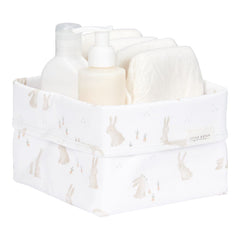 Kleines Little Dutch Pflegekörbchen Baby Bunny – praktischer Wickelkorb für Baby-Pflegeprodukte und kleine Alltagsutensilien