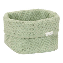 Pflegekörbchen gestickt klein - Pure Sage | Little Dutch