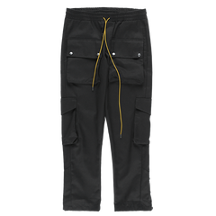 Rhude Classic Cargo Pant Black (WORN)