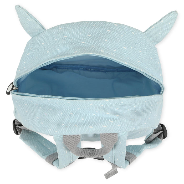 Trixie Kinder-Rucksack Herr Alpaka – alltagstauglicher Tierrucksack mit Handgriff, Brustgurt und separater Fronttasche