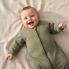 Schlafsack Winter 110 cm - Pure Olive | Little Dutch personalisierbar