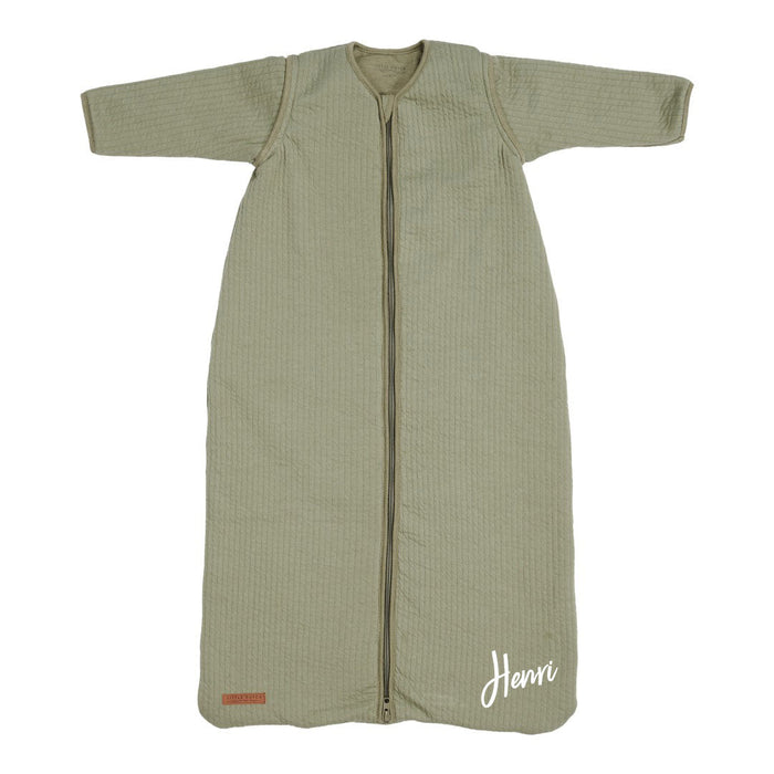 Schlafsack Winter 110 cm - Pure Olive | Little Dutch personalisierbar