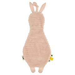 Trixie Schnuffeltuch Frau Hase in Rosa – weiches Schmusetuch für Babys und Kleinkinder als Geschenk zur Geburt oder Taufe