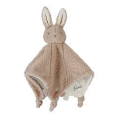 Personalisiertes Little Dutch Schnuffeltuch Hase Baby Bunny mit Plott – weiches Baby-Kuscheltuch als individuelles Geschenk zur Geburt