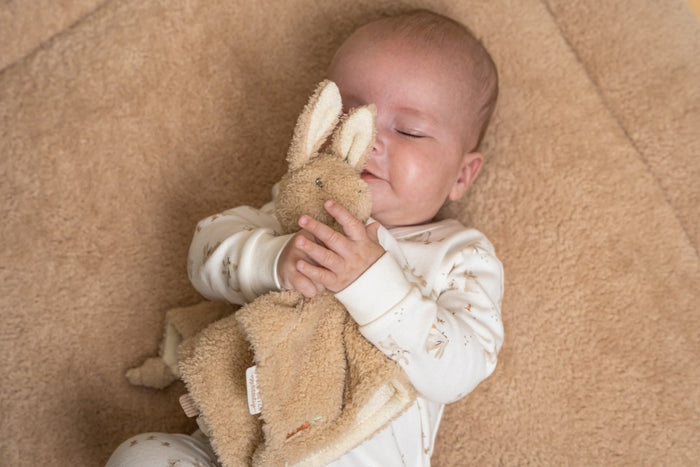 Schnuffeltuch Hase Baby Bunny von Little Dutch – kuscheliges Baby-Tuch aus weichem Polyester für Geborgenheit ab Geburt