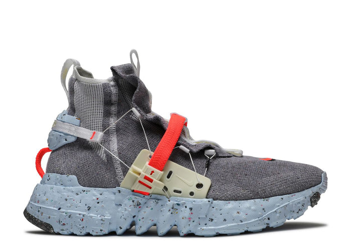 Nike Space Hippie 03 Vast Grey Hyper Crimson (WORN)