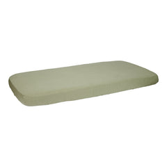 Spannbettlaken Musselin 70 x 140/150 - Pure Olive | Little Dutch