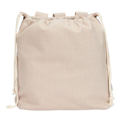 Spielzeugbeutel Pure Beige von Little Dutch – praktische Aufbewahrung für Spielzeug und Kuscheltiere im Baby- und Kinderzimmer