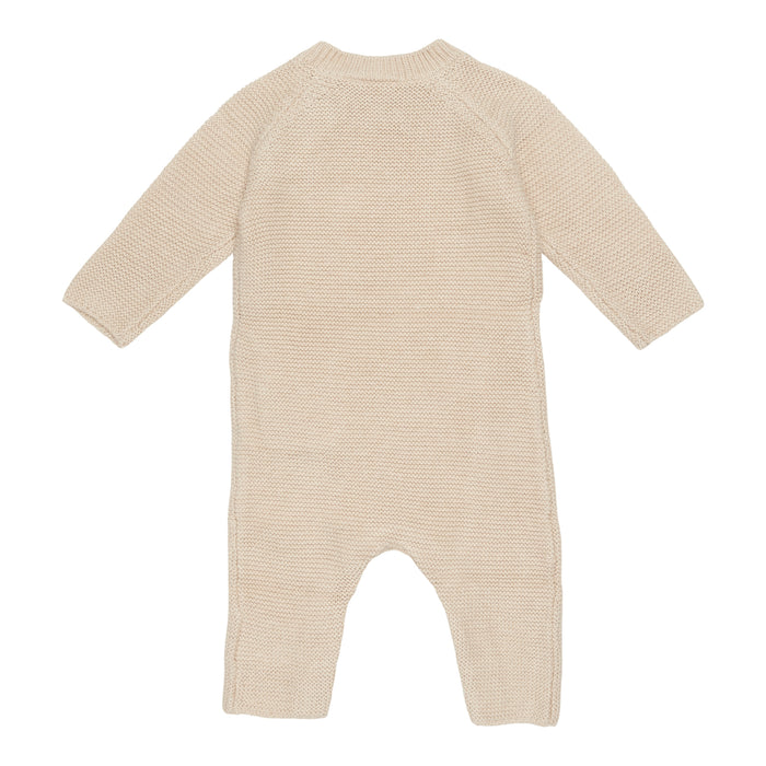 Strick-Strampler Little Goose Sand | Little Dutch