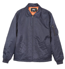 Stussy Flight Jacket Navy