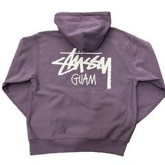 Stussy Stock Guam Hoodie Purple (WORN)