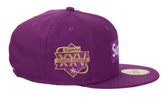 Supreme Championship Box Logo New Era 59Fifty Hat Purple