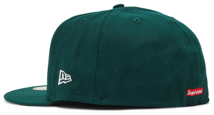 Supreme Devil S Logo New Era Fitted Hat (Green)