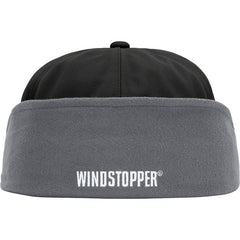Supreme Earflap Box Logo Fitted Hat WINDSTOPPER Black