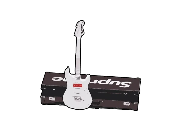 Supreme Gashapon Capsule Guitar