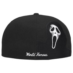 Supreme Ghostface Box Logo New Era Fitted Hat (Black)