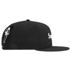 Supreme Ghostface Box Logo New Era Fitted Hat (Black)
