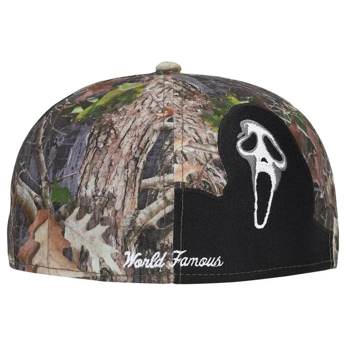 Supreme Ghostface Box Logo New Era Fitted Hat (TrueTimber Kanati Camo)