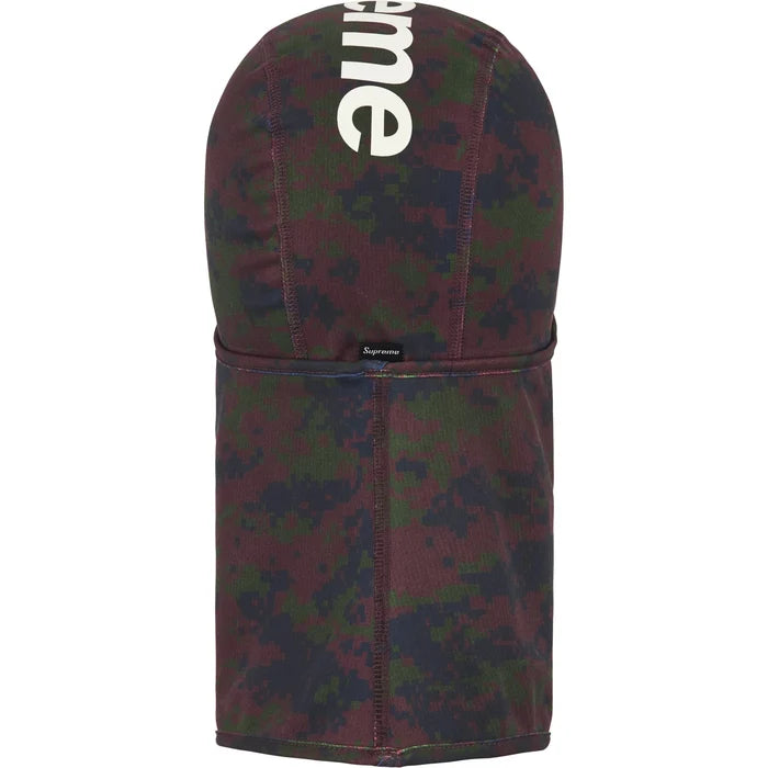 Supreme Heat Reactive Digi Camo Balaclava Black
