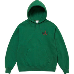 Supreme Jordan Hooded Sweatshirt (FW24) Green (WORN)