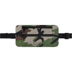 Supreme Leather Waist/Shoulder Pouch (Woodland Camo)