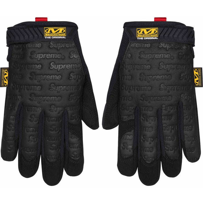 Supreme Mechanix Leather Work Gloves (Black)