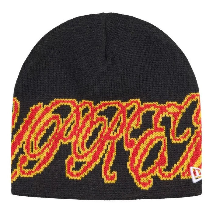 Supreme New Era Cursive Beanie Dark Navy