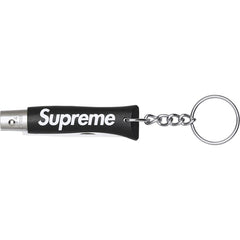 Supreme Opinel No. 4 Knife Keychain Black