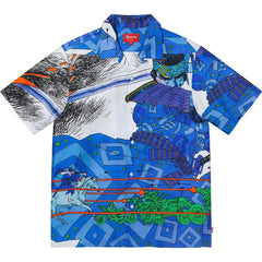 Supreme Ronin Silk Shirt Blue