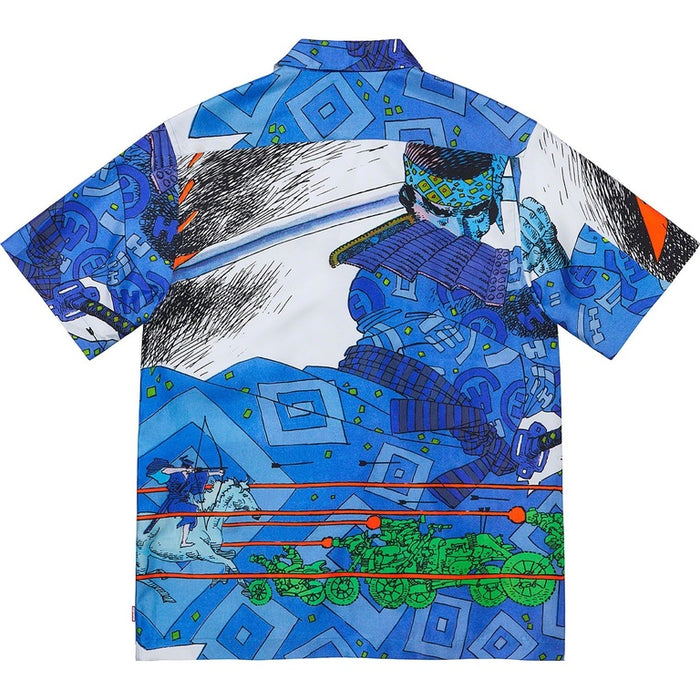 Supreme Ronin Silk Shirt Blue