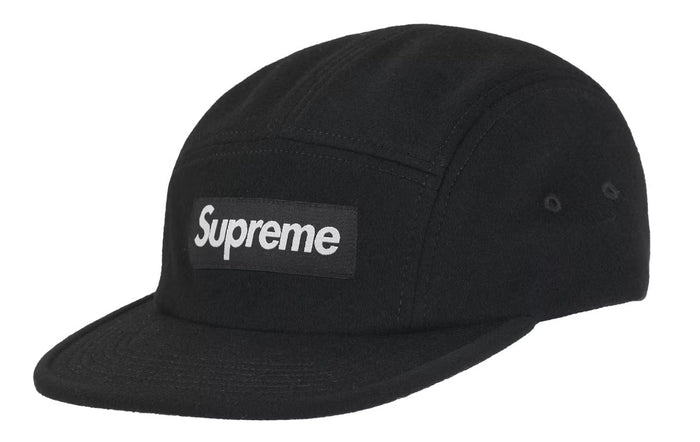 Supreme Wool Camp Cap (FW25) Black