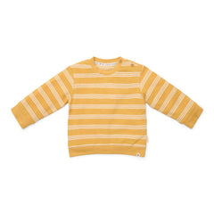 Little Dutch Sweatshirt Yellow Stripe in Gelb und Weiß für Babys und Kinder
