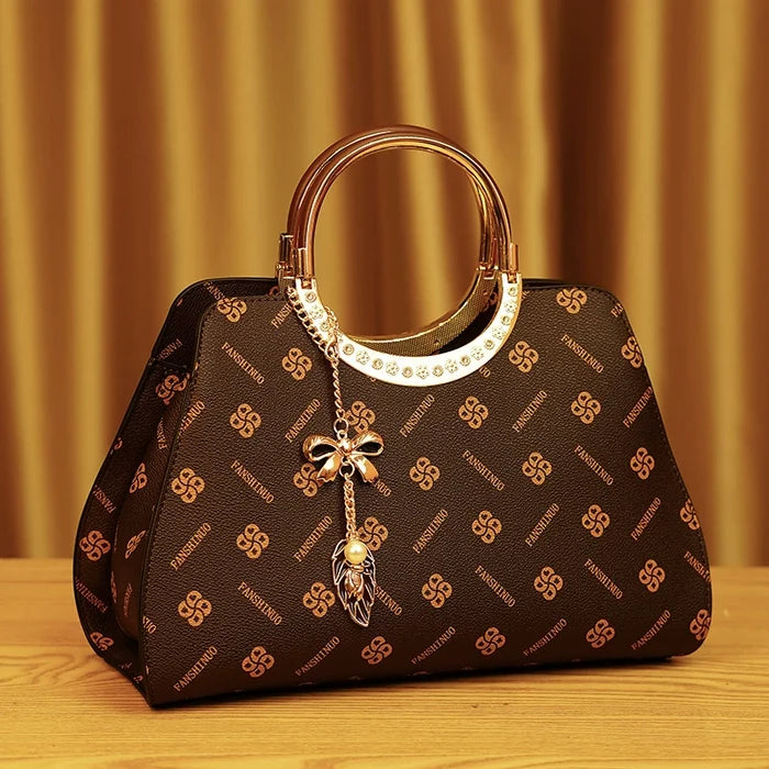 TB00442 အမျိုးသမီးများ Mom Tote Temperament Handheld ကြီးမားသော စွမ်းရည်ရှိသော ပခုံး Crossbody Bag